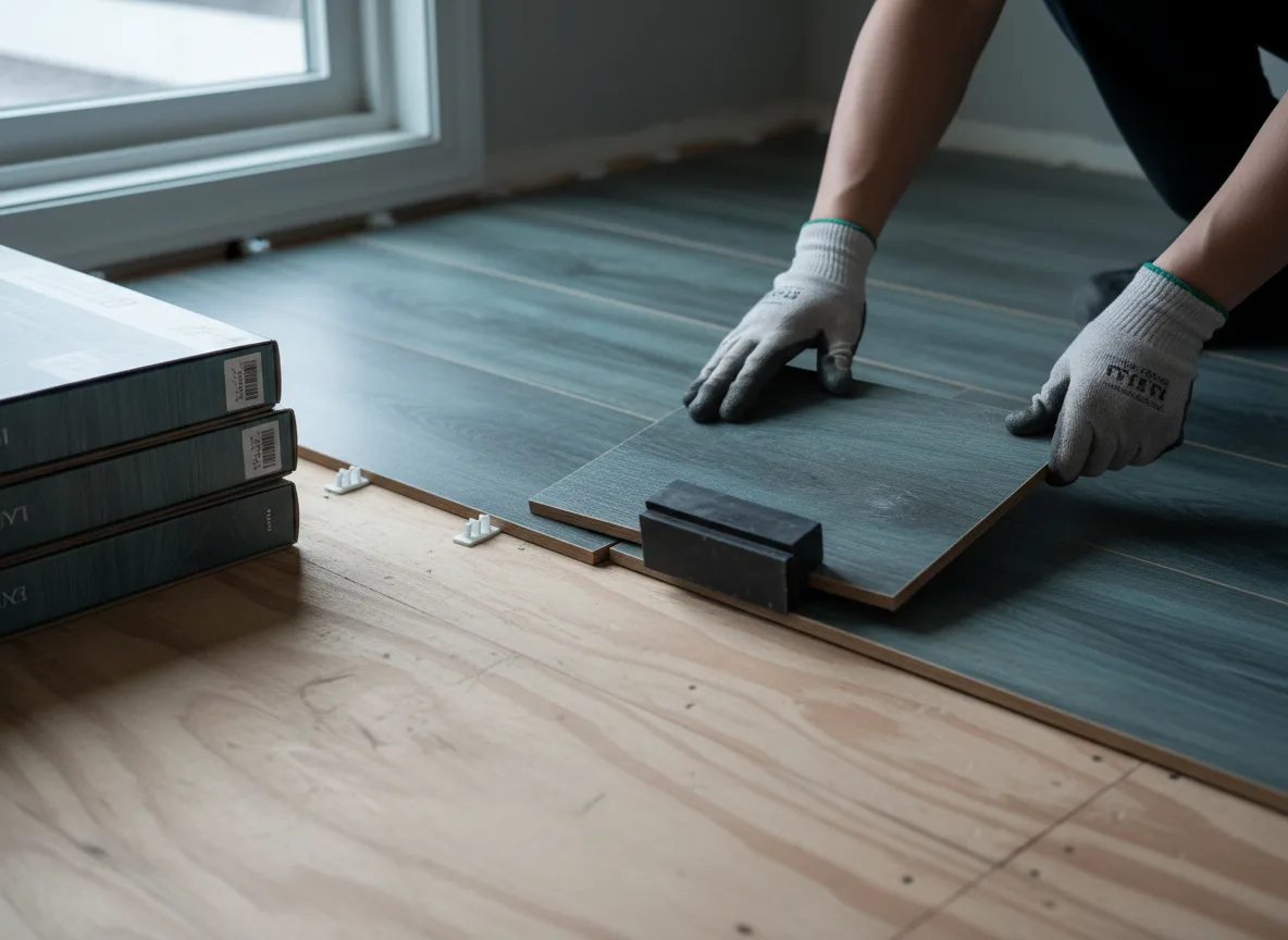 Luxury Vinyl Plank Installation company in Faxon, OK
